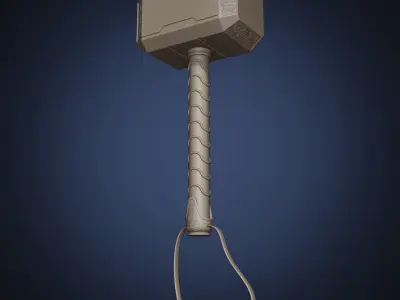 Marvels Mjolnir 3D model