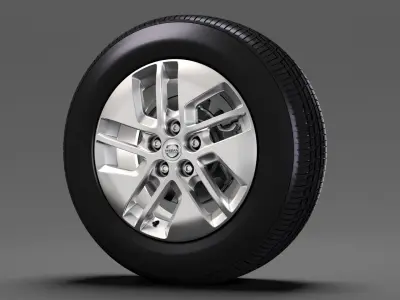 Nissan NV Combi wheel 2017 3D model