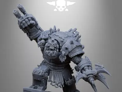 Orkaz Metjaw Boss 3D print model