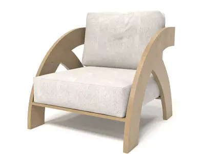 ArchWave Chair Free low-poly 3D model