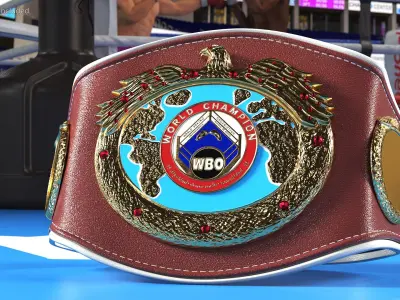 Championship Belts Collection 2 3D model