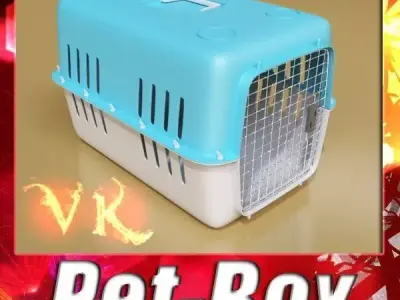 Pet Carrier High Detailed 3D model