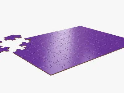  48-piece jigsaw puzzle 02 3D model