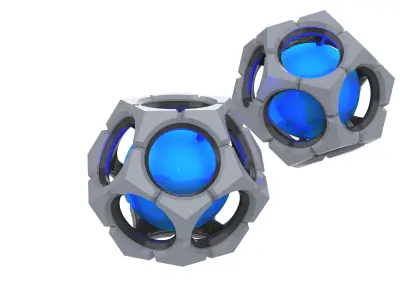 Sigma Hyperspheres - Overwatch - STL and CAD - Commercial 3D print model
