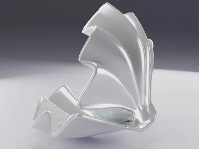 Shell and Pearl 3D model