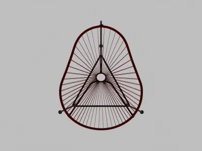 Original Acapulco Chair Free 3D model