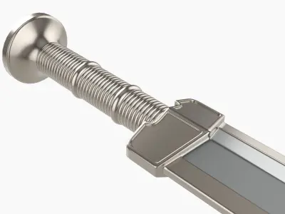 King Gujian sword 3D model