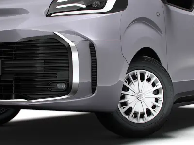 Toyota ProACE Van L2 2024 3D model