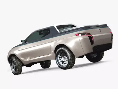 Pickup Concept 2015 Free 3D model