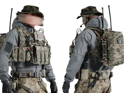 PCU L5 JACKET Low-poly 3D model