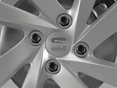 Seat Mii wheel 3D model