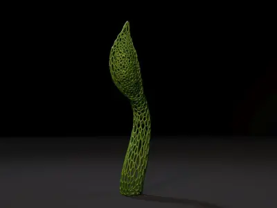 Kraken Voronoi 3D print model