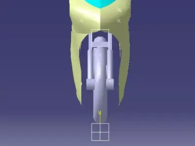 cad model of bike 3D model