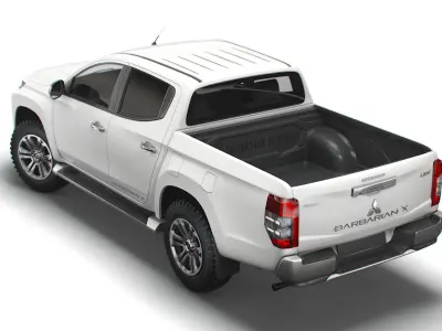 Mitsubishi L200 Barbarian X 2020 3D model