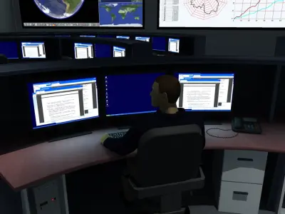 Command Center - Modular 3D model