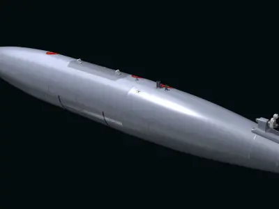 Fuel Tank for F-22 Raptor 3D model