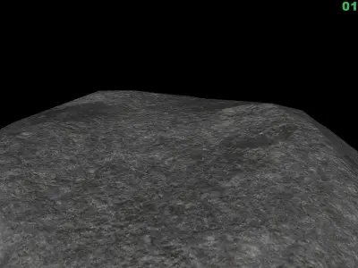 Game Ready Asteroids 7 in 1 Collection Low-poly 3D model