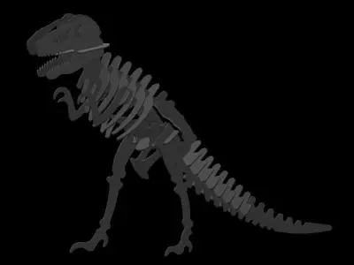 T-Rex Puzzle 3D model