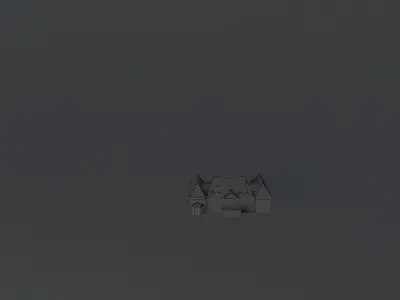 Castle in Tonkovciach Tonkházi kastély Free 3D model