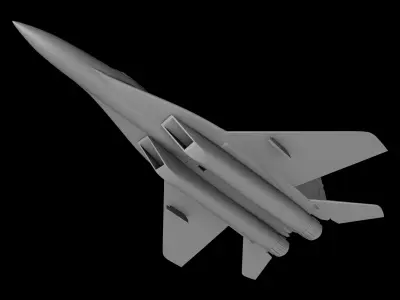 MIG-29 FULCRUM SCALE 1-72 PRINTABLE STL FILES 3D print model