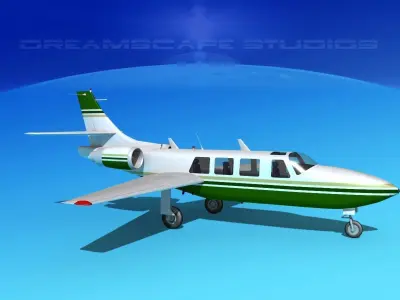 Piper Aerostar FJ-100 Fanjet V05 3D model