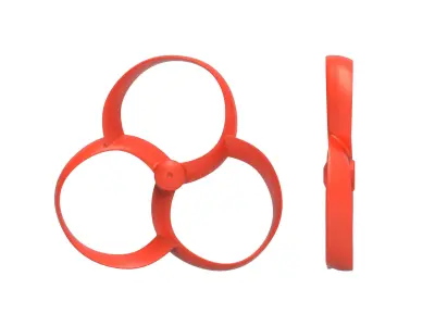 Toroidal drone propeller 3D print model