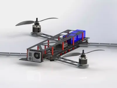 Clone QAV500 Free 3D model