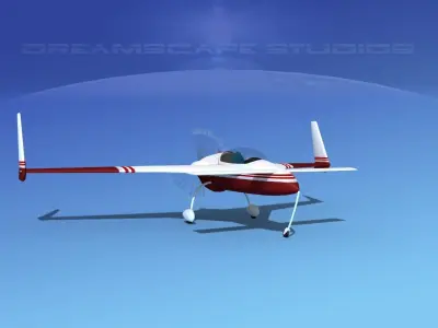 Rutan VariEze V18 3D model