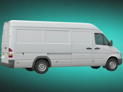 Dodge Sprinter PanelVan 3D model
