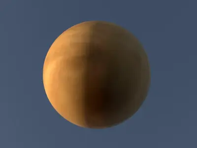 Photorealistic Venus 3D Model Low-poly 3D model