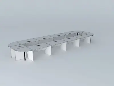 CONFERENECETABLE 6964x2252x720 Free 3D model