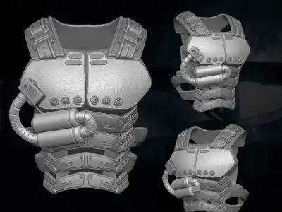 Undertow - GI Joe Fan Art 3D printable for action figures 3D print model