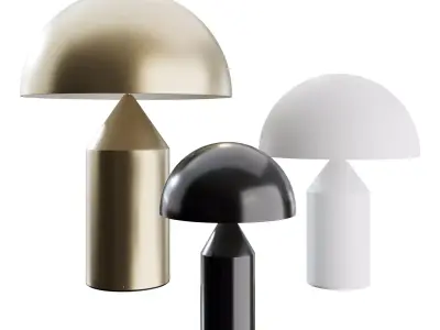 Atollo By Oluce 3D model