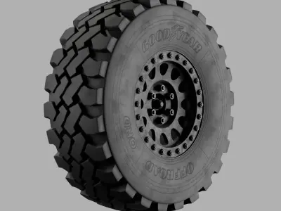 Offroad Heavy Tyers 3D model