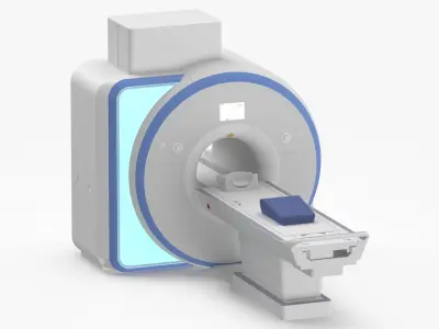 MRI CT Scanner 3D model