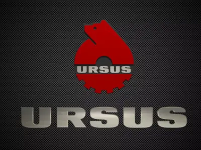 ursus logo 3D model