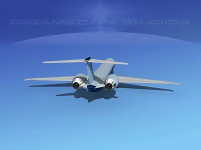 McDonnell Douglas MD83 Corporate 1 3D model