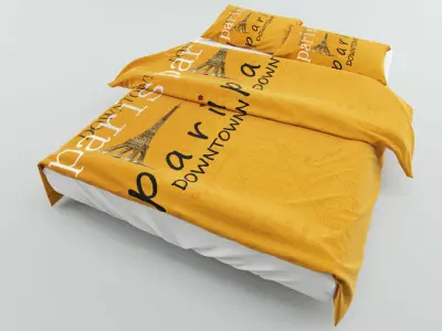 linens Paris Free 3D model