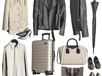 Walk-in Closet 98 part 2 3D model