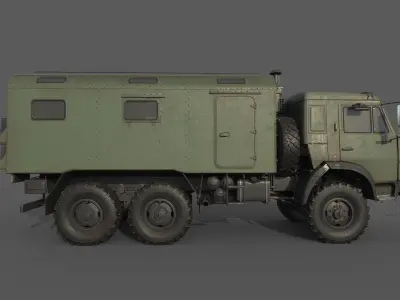 Kamaz Kung  3D model