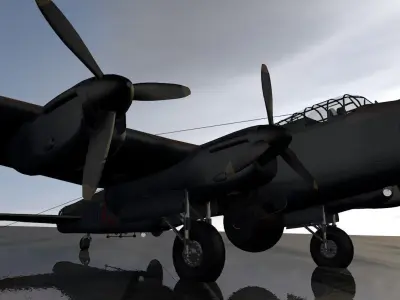 Avro Lancester B Mk-3 Special - Dambuster 3D model
