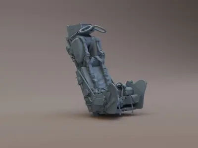 Buccaneer Martin Baker Mk6 Ejection Seats 3D print model