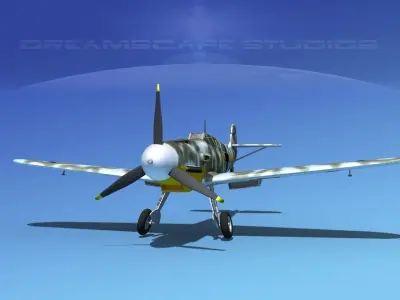 Messerschmitt BF-109 V11 3D model