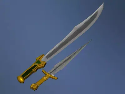 Loki Dagger and Sylvie Blade - Loki DisneyPlus Series 3D print model