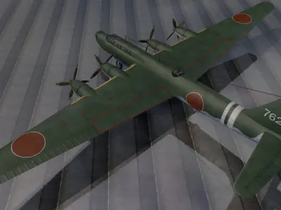 Kawasaki Ki-91 3D model