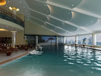 Indoor Hotel Pool 3D model