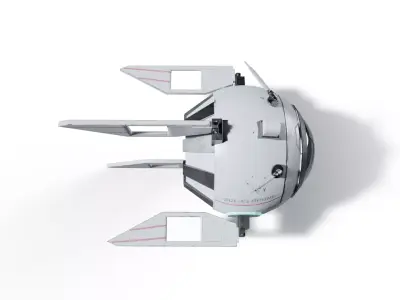 Sci-Fi Drone Camera 3D model