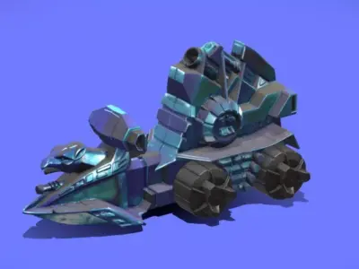 80s MOTU VEHICLE 02 - 3D SCAN 3D print model