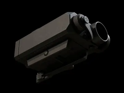 Laser Sight Low-poly 3D model