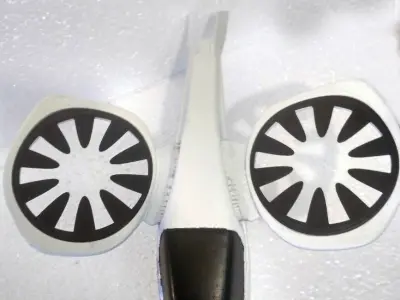 FUTURISTIC Helicopter DIY 3D MODEL 3D print model